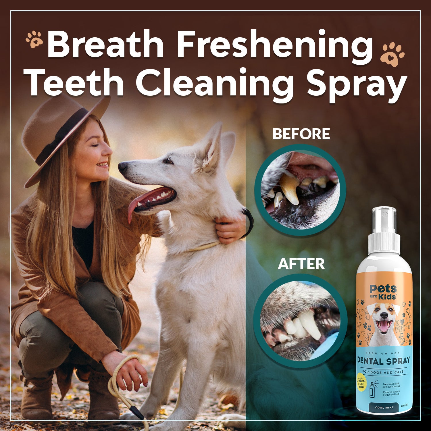 Premium Pet Dental Spray